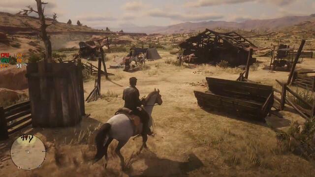 Red Dead Online Gameplay Pc  Part 8 2020 | on AMD RX 580 8GB