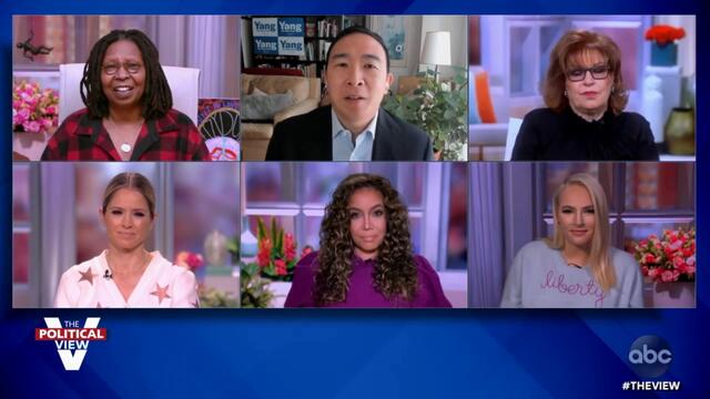 Andrew Yang on The View | Full Interview January 19th 2021