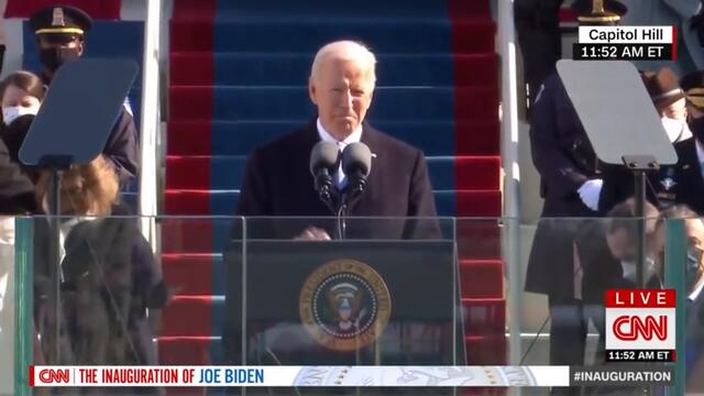 Watch President Joe Biden's full inauguration speech