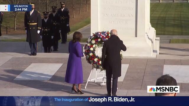 President Biden, Former Presidents Lay A Wreath At Arlington National Cemetery | MSNBC