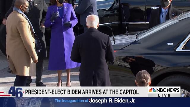 President-Elect Biden Arrives At The Capitol For His Inauguration | NBC News