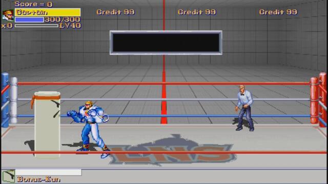 Final Fight LNS Ultimate Captain Commando Characters Combo Video