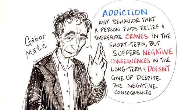 How Childhood Trauma Leads to Addiction - Gabor Maté