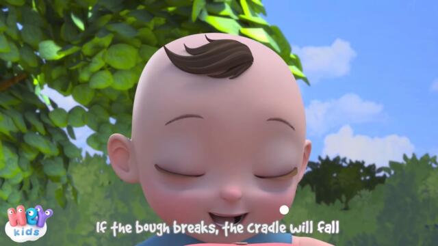 Rock-a-bye Baby lullaby 💤 Bedtimes songs and nursery rhymes - HeyKids