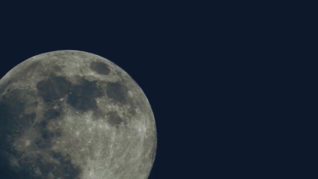 Полнолуние. Прогулка по луне. | Full moon. Walk on the moon.