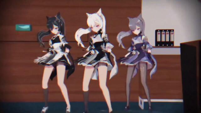 Keqing Dancing to 2 Phut Hon Phao Remix by KAIZ - Genshin Impact Animation