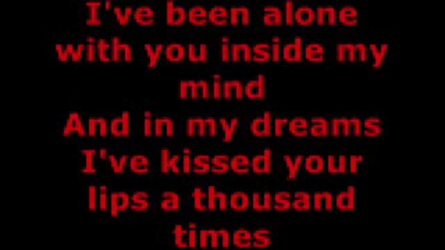 LIONEL RICHIE - HELLO LYRICS