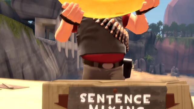 Artificial Intelligence Versus Sentence Mixing