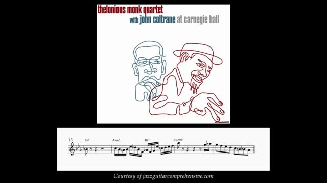 John Coltrane - "Evidence" Transcription