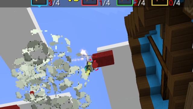 FORTNITE EMOTE TROLLING in BedWars!! - BlockmanGo