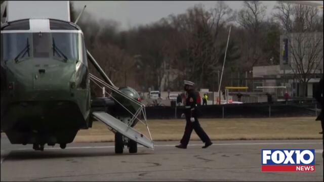 President Biden visits Walter Reed National Military Medical Center