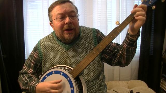 Willard Losinger Performs "The Chicken Song" with Banjo Accompaniment