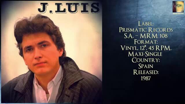 J.luis -- Tu Y La Noche 1987 Rare Disco