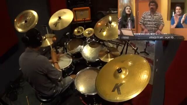 B C Manjunath, Varijashree Venugopal, Praveen D Rao, Ulises Drums #Gurukrupa #Trayam