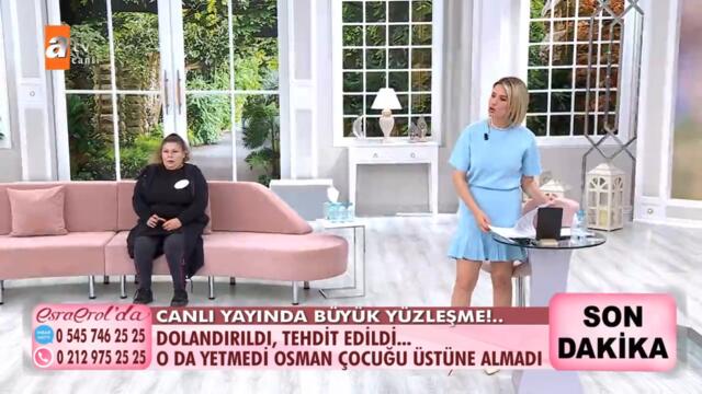 Yaşar, Osman ile karşı karşıya... -  Esra Erol'da 18 Mayıs 2021