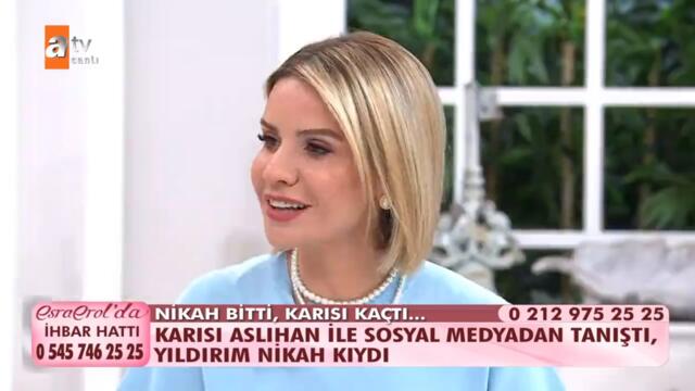 Nikah bitti, karısı kaçtı... - @Esra Erol'da 18 Mayıs 2021
