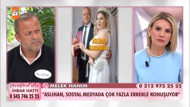 Aslıhan'ı tanıdığını iddia eden Melek Hanım canlı yayında - @Esra Erol'da  18 Mayıs 2021