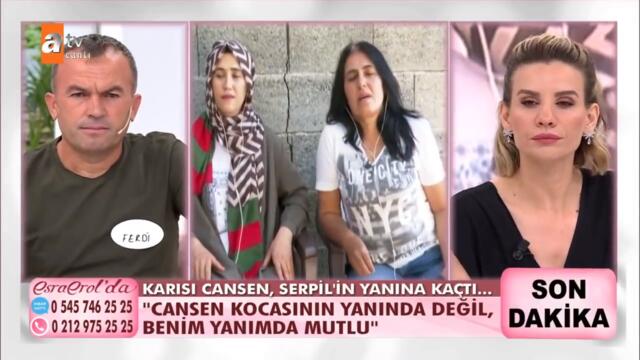 Karısı Cansen, Serpil'in yanına kaçtı... - @Esra Erol'da 20 Mayıs 2021