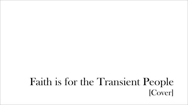 【東方/Touhou Cover】Faith is for the Transient People (Remixed)