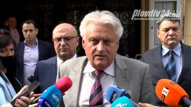 Бойко Рашков обявява рокади по върховете на МВР Пловдив