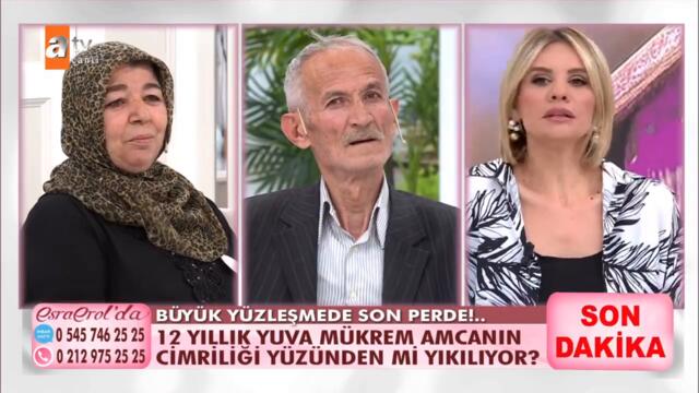 Mükrem amca ile Yeşeren teyze boşandı - @Esra Erol'da 28 Mayıs 2021