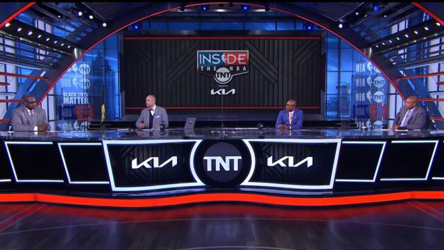 Shaq and Chuck roast Kenny Smith for his Comparison- Inside the NBA 5/27/21