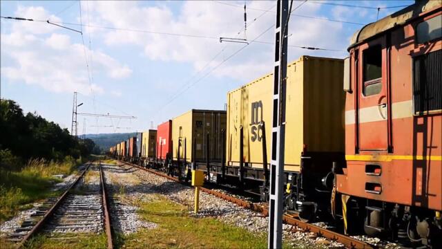 Trainspotting in Bulgaria: BDZ Passenger & Freight Trains at Main Line #1 (Part - 3)