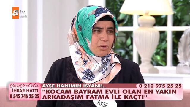 "Kocam Bayram evli olan en yakın arkadaşım Fatma ile kaçtı" - @Esra Erol'da 8 Haziran 2021