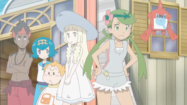 Покемон Епизод 32 Сезон 20 Английско Аудио (2018) г. ПРЕМИЕРА, 2019  Treasure Hunt, Akala Style