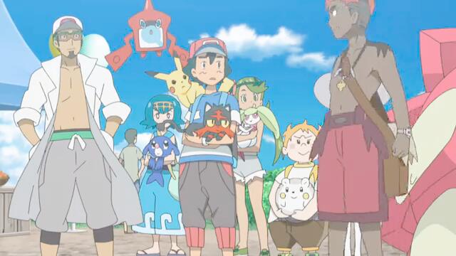 Покемон Епизод 34 Сезон 20 Английско Аудио (2018) г. ПРЕМИЕРА, 2019  Treasure Hunt, Akala Style